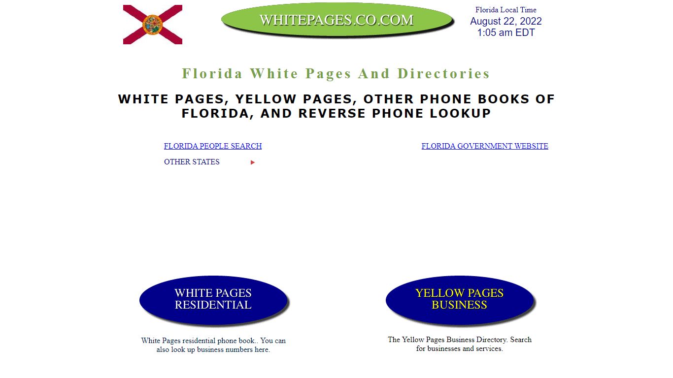 Florida White Pages and Directories - .co.com